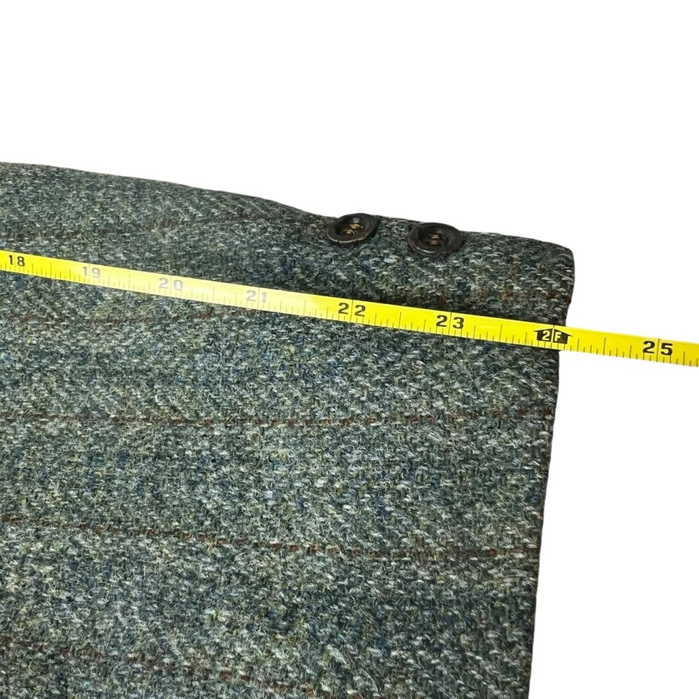 Harris Tweed The Fieldston Green Scottish Virgin Wool Men’s 42 Sport Coat Blazer - Picture 5 of 13